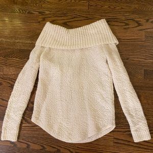 Abercrombie and Fitch Off the Shoulder Sweater